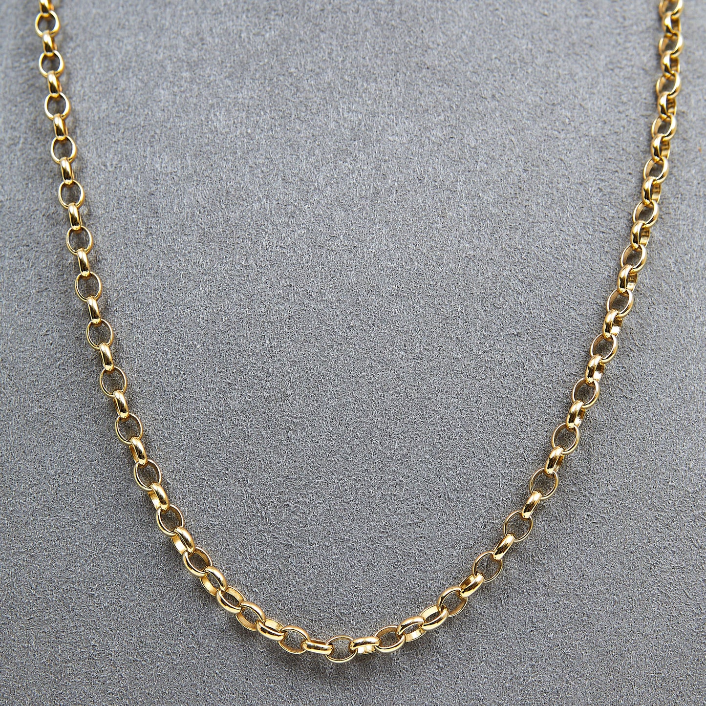 Pre-Owned 9ct Gold 18 Inch Belcher Chain Necklace