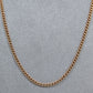 Pre-owned 9ct Yellow Gold 18 Inch Curb Chain Necklace