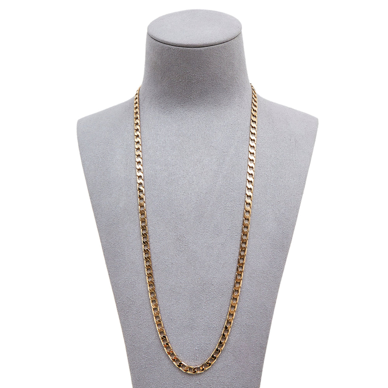 Pre-Owned 9ct 23 Inch Classic Curb Chain Necklace