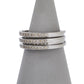 Pre-Owned 9ct White Gold 0.50ct Diamond 5 Row Dress Ring