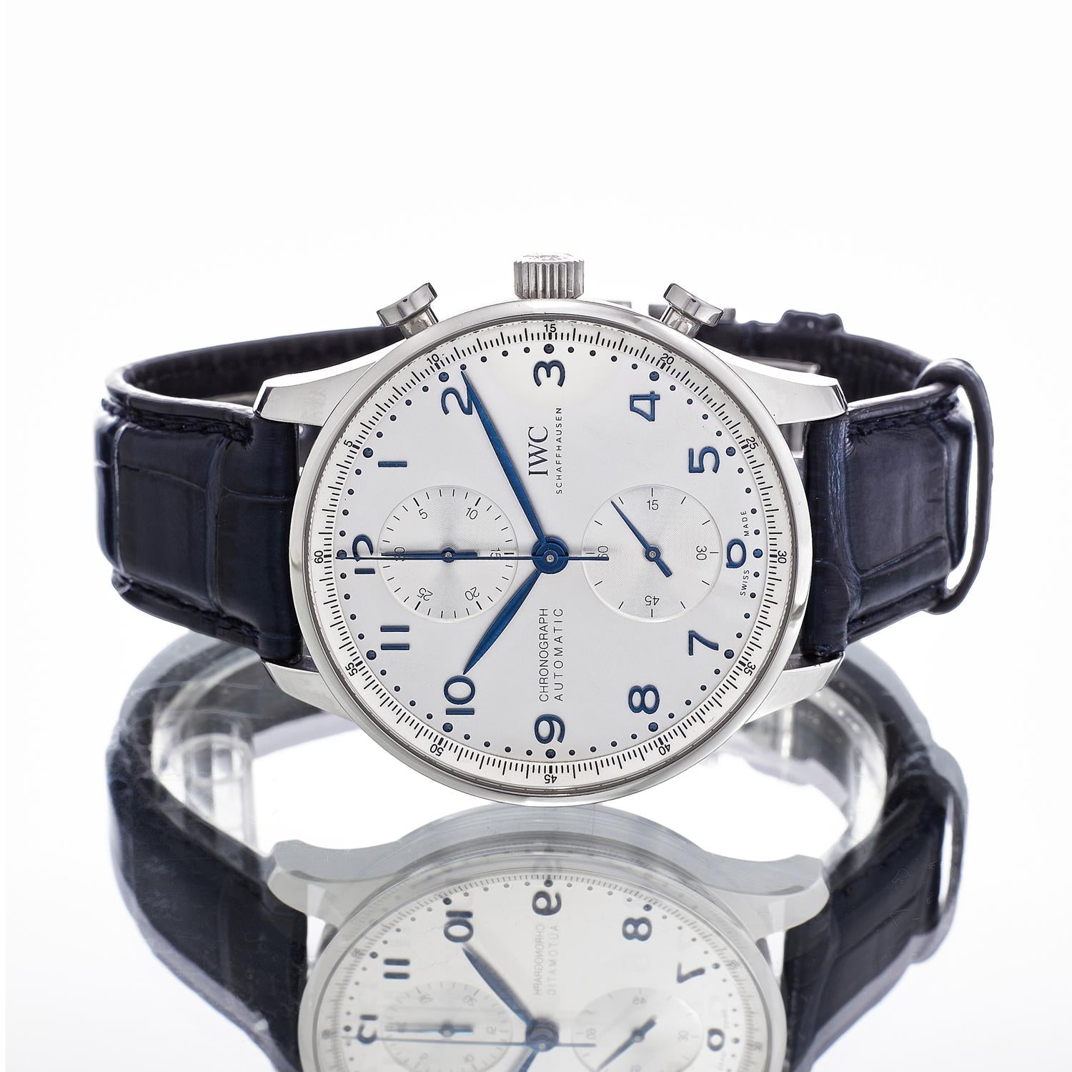 Gents S/Steel IWC Portuguese Chronograph IW371605