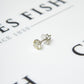 Pre-Owned 18ct White Gold Solitaire Diamond Stud Earring