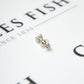 Pre-Owned 18ct White Gold Solitaire Diamond Stud Earring