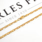 Pre-Owned 14ct Yellow Gold 22 Inch Anchor Chain Necklace