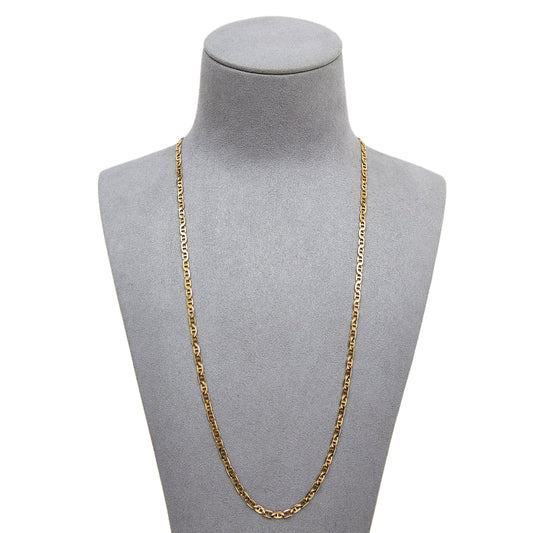 Pre-Owned 14ct Yellow Gold 22 Inch Anchor Chain Necklace