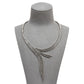 Pre-Owned 14ct White Gold Strands Diamond Collar Necklace