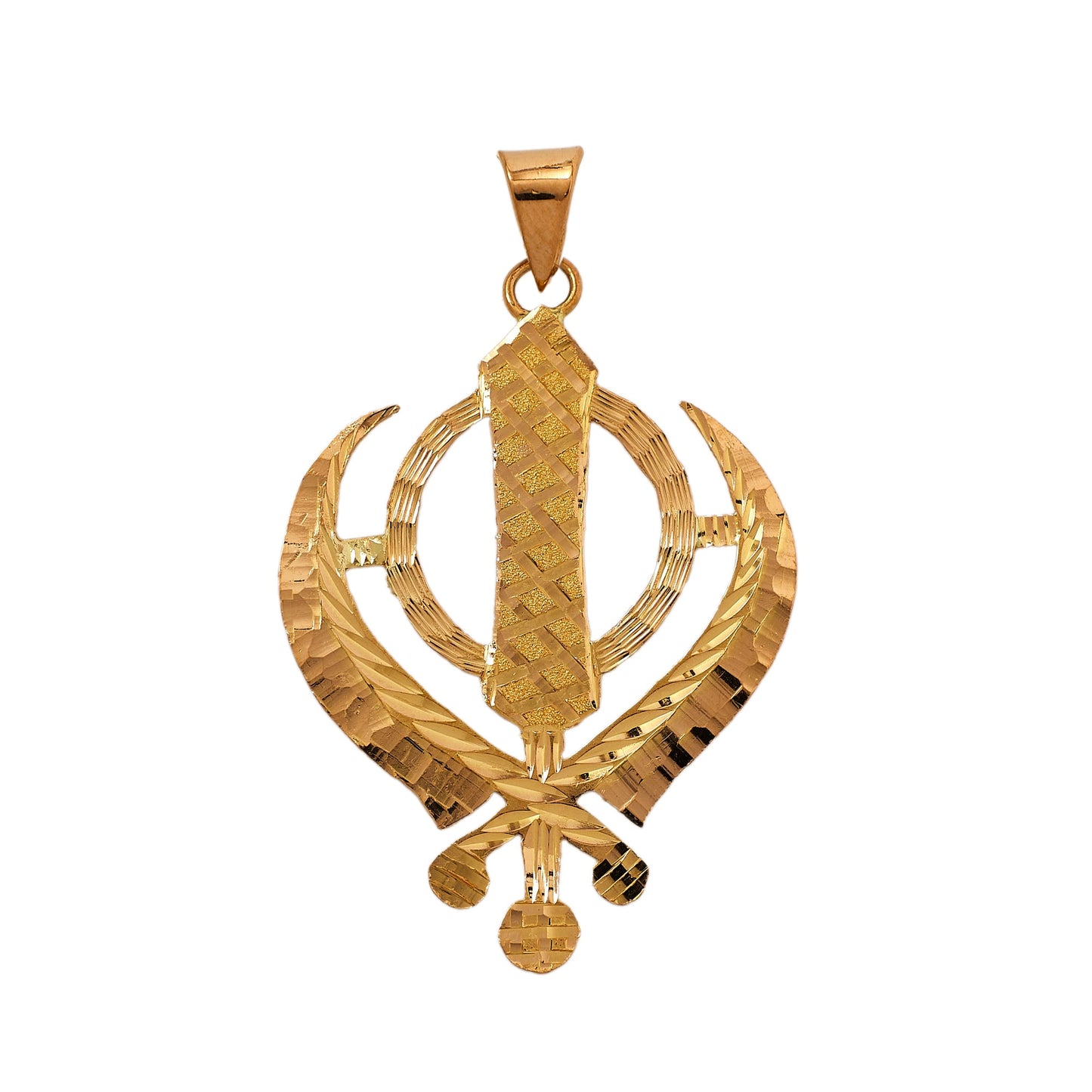 Pre-Owned 22ct Yellow Gold Khanda Pendant