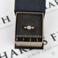 Pre-Owned 18ct Gold Solitaire Diamond Ornate Shoulder Ring