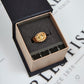 Pre-Owned 22ct Gold Child Oval D Initial Signet Ring
