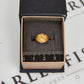 Pre-Owned 22ct Yello0w Gold Childs Oval Engraved Ring