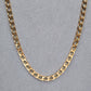 Pre-Owned 20 Inch 9ct Yellow Gold Curb Chain Necklace