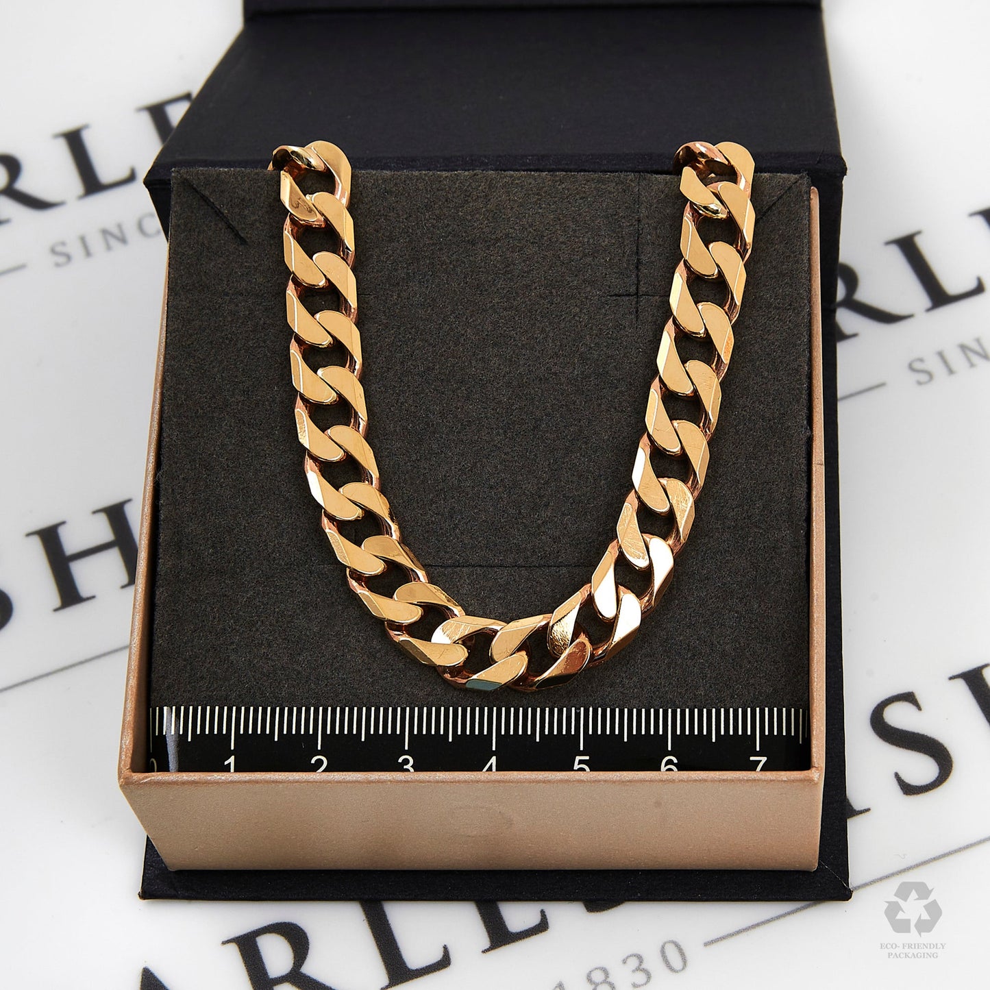 Pre-Owned 9ct Yellow Gold Curb Link Chain Bracelet