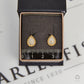 Pre-Owned 18ct Gold Pear-Shaped Cubic Zirconia Stud Earrings