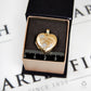 Pre-Owned 9ct Two Tone Gold Flower Heart Locket