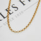 Pre-Owned 9ct Yellow Gold Belcher Link Chain Necklace