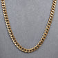 Pre-Owned 9ct Yellow Gold 18inch Curb Chain Necklace