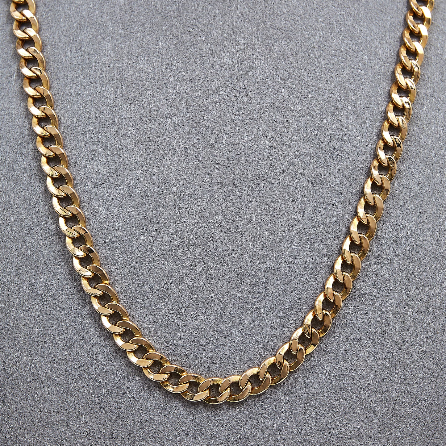 Pre-Owned 9ct Yellow Gold 18inch Curb Chain Necklace