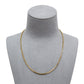 Pre-Owned 9ct Yellow Gold Box Link Chain Minimal Necklace