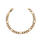 Pre-Owned 9ct Yellow Gold 3&1 Figaro Link Bracelet