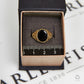 Pre-Owned 9ct Yellow Gold Oval Onyx Signet Ring - Size P