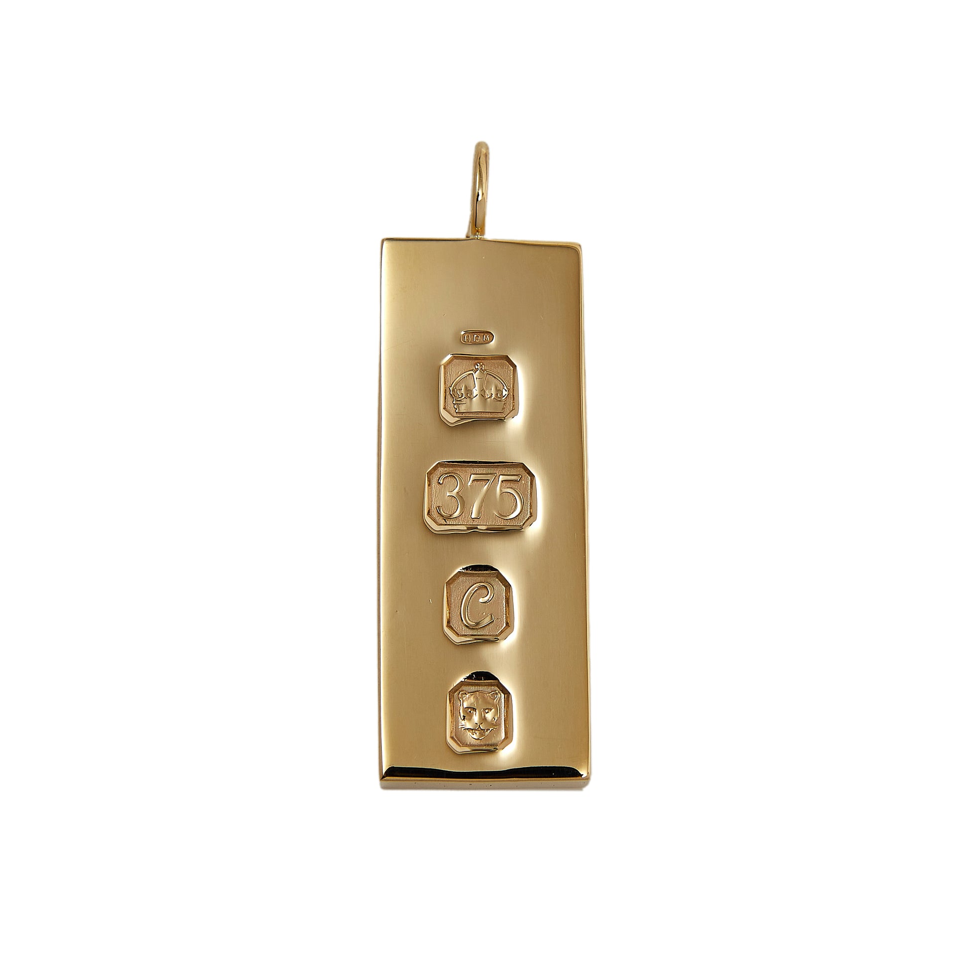 Pre-Owned 30GR 9ct Yellow Gold Ingot Pendant