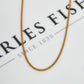 Pre-Owned 18ct Yellow Gold Square Foxtail Necklace