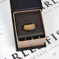 Pre-Owned 9ct Yellow Gold 2 Row Shot Ring   Size N