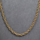 Pre-Owned 9ct Yellow Gold 20 Inch Prince Of Whales Necklace