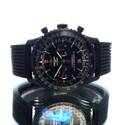 Pre-Ownede Breitling Navitimer 01 Blacksteel Breitling MB012822