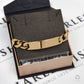 Pre-Owned 9ct Yellow Gold Curb Chain ID Plate Bracelet