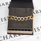 Pre-Owned 9ct Yellow Gold Curb Chain Link Bracelet