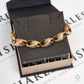 Pre-Owned 9ct Gold Two Tone Tulip Link Bracelet