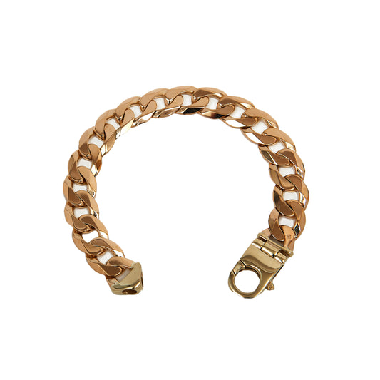 Pre-Owned 9ct Yellow Gold 9 Inch Curb Chain Bracelet
