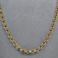Pre-Owned 9ct Yellow Gold 21 Inch Belcher Necklace