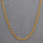 Pre-Owned 9ct Yellow Gold 22 Inch Curb Chain Necklace