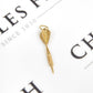 Pre-Owned 9ct Yellow Gold Dart Pendant Charm