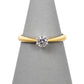 Pre-Owned 18ct Yellow Gold 0.33ct Diamond Solitaire Ring