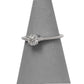 Pre-Owned 18ct White Gold & Diamond Solitaire Ring Size M