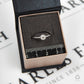 Pre-Owned 18ct White Gold & Diamond Solitaire Ring Size M