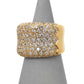 Pre-Owned 18ct Yellow Gold Cubic Zirconia Dress Ring