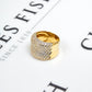 Pre-Owned 18ct Yellow Gold Cubic Zirconia Dress Ring