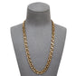 Pre-Owned 14ct Gold 8mm Anchor Link Necklace 20inch