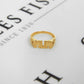 Pre-Owned 9ct Gold MUM Ring Size P