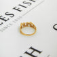 Pre-Owned 9ct Gold MUM Ring Size P