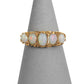 Pre-Owned 9ct Gold Opal Cocktail Ring Size J