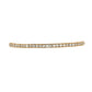 Pre-Owned 9ct Gold CZ Eternity Tennis Bracelet 