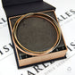 Pre-Owned 9ct Tri-Colour Gold Interlocked Triple Bangle