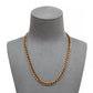 Pre-Owned 9ct Gold 6mm Curb Chain Necklace 16inch