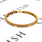 Pre-Owned 18ct Gold & Diamond Tennis Style Bracelet