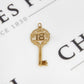 Pre-Owned 9ct Gold 18th Birthday Key Pendant